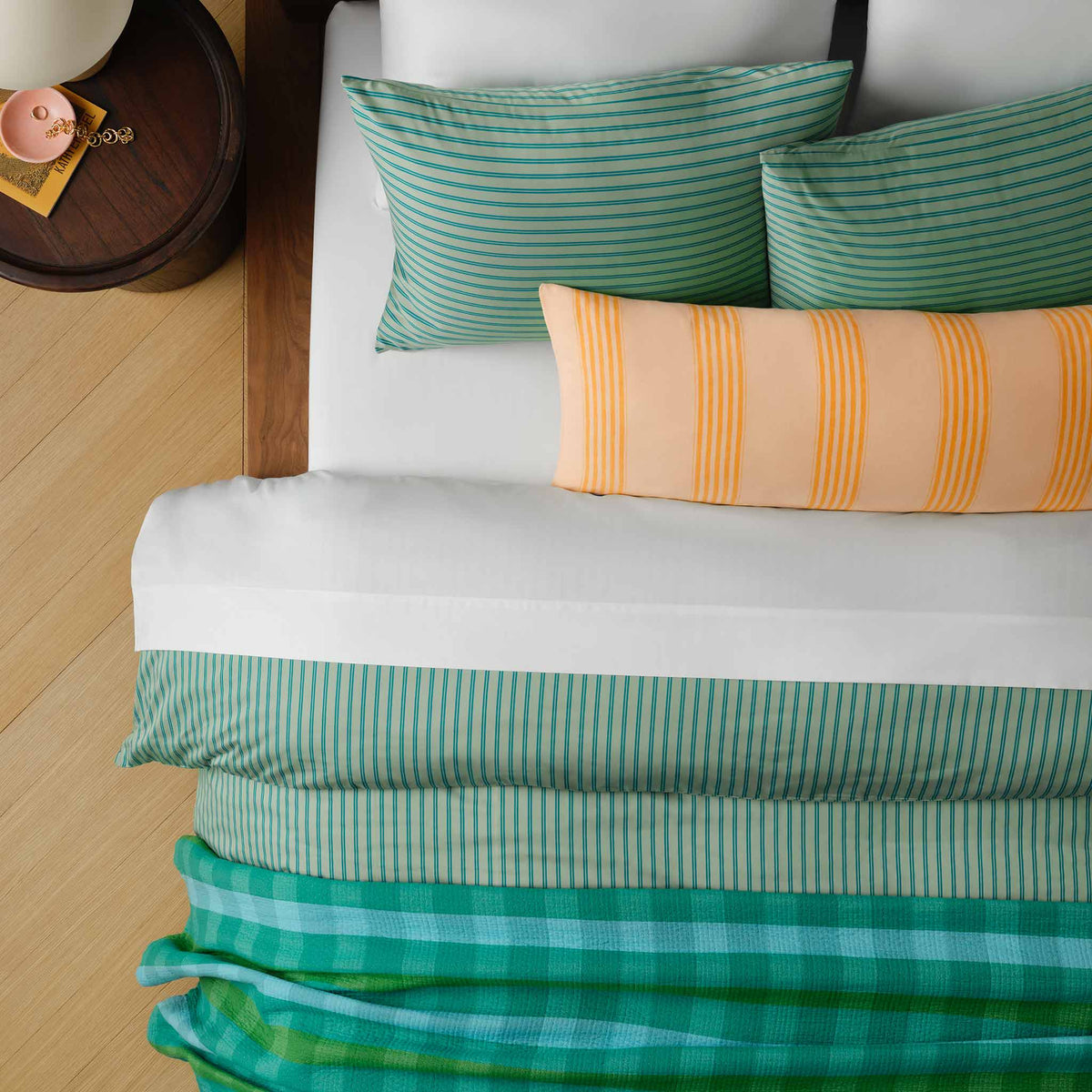 Set of 2 Luxe Sateen Core Sheet Set Bundle
