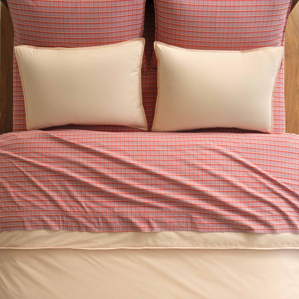 Washed Classic Percale Duvet Cover