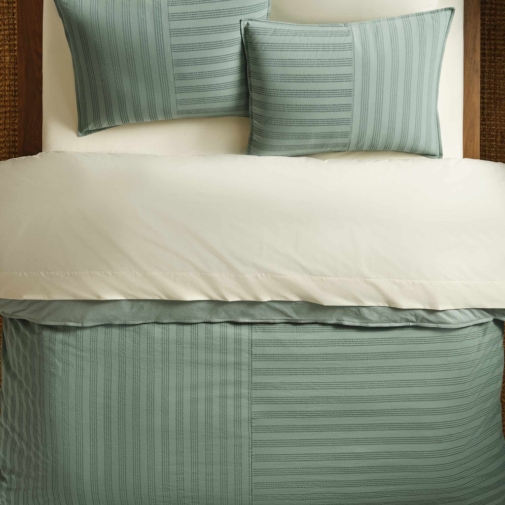 Seersucker Classic Percale Sham Set