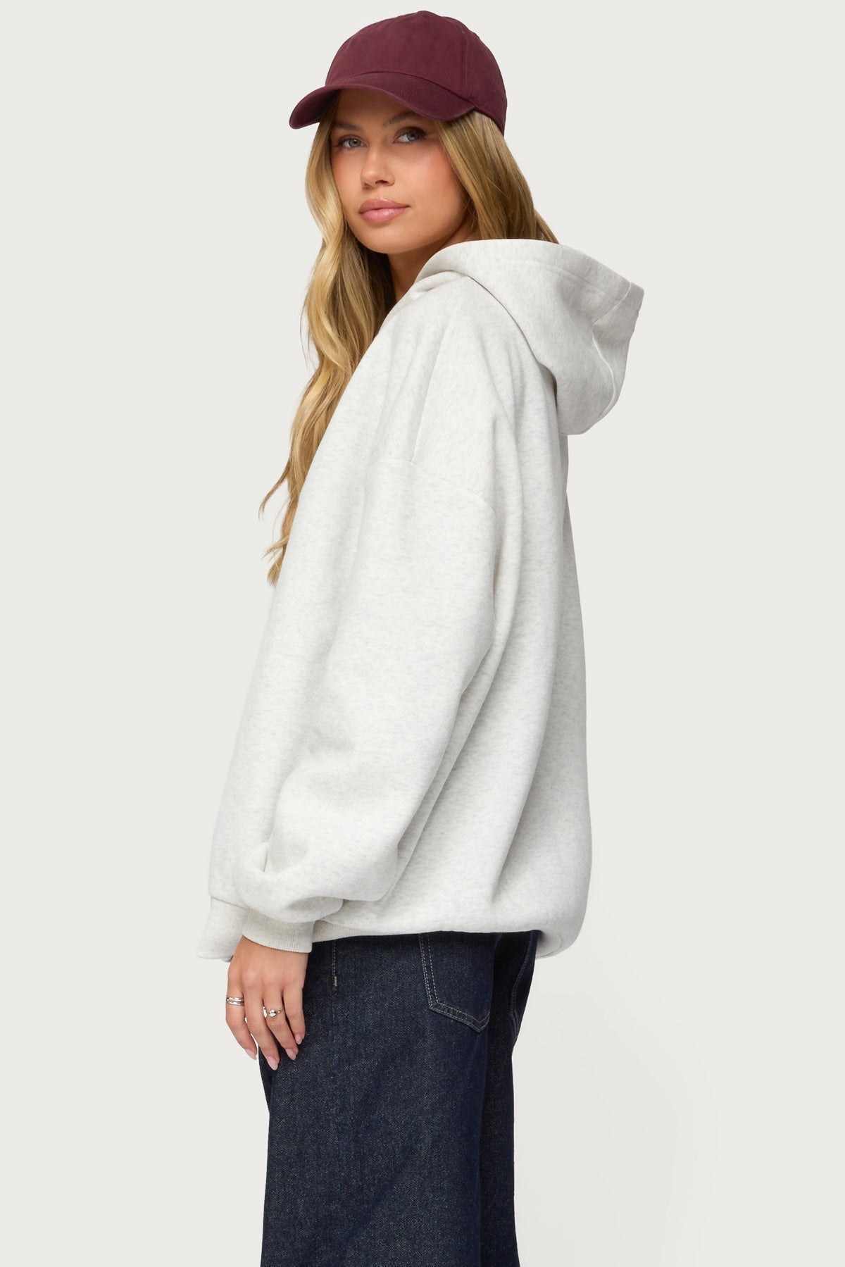 Gali Plaid 67 Oversized Hoodie
