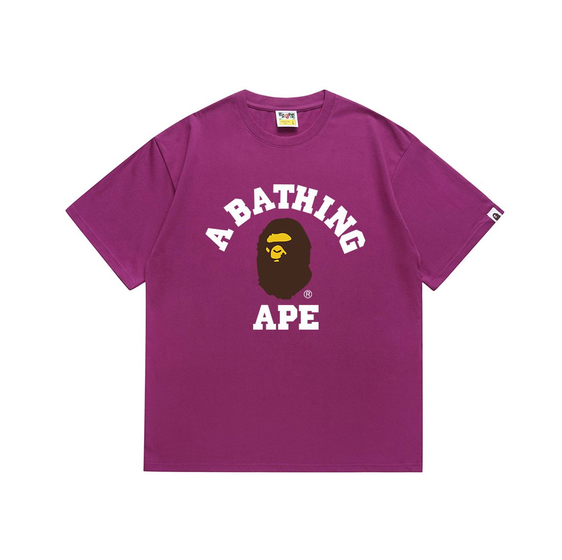 BAPE Ape-Head Wordmark Graphic T-Shirt