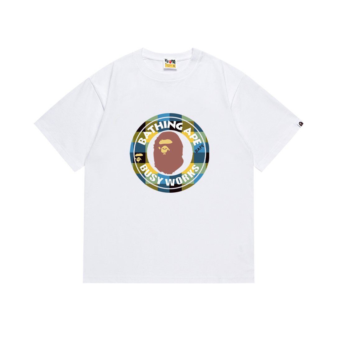 BAPE Busy Works Circle Graphic T-Shirt