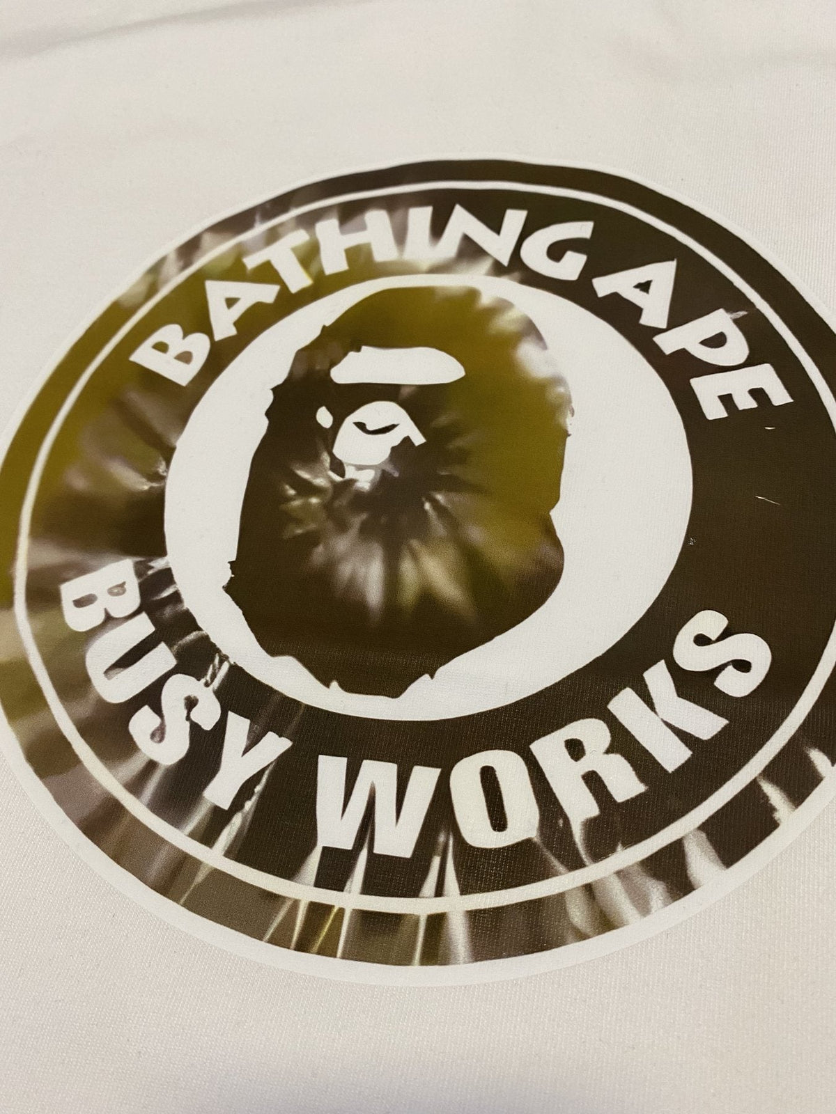 BAPE Busy Works Circle Graphic T-Shirt