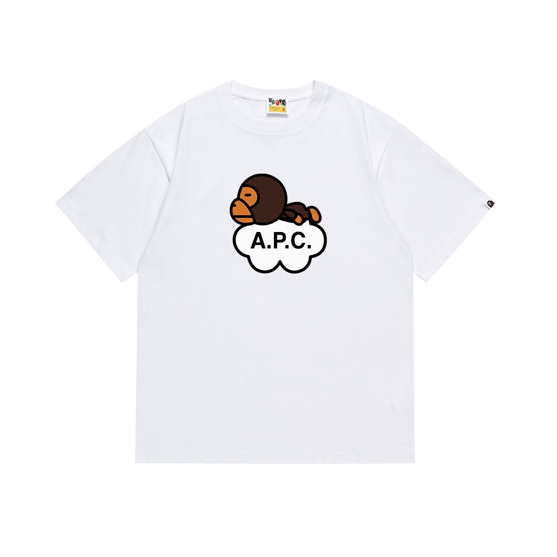 BAPE Ape Cloud Graphic Short-Sleeve T-Shirt