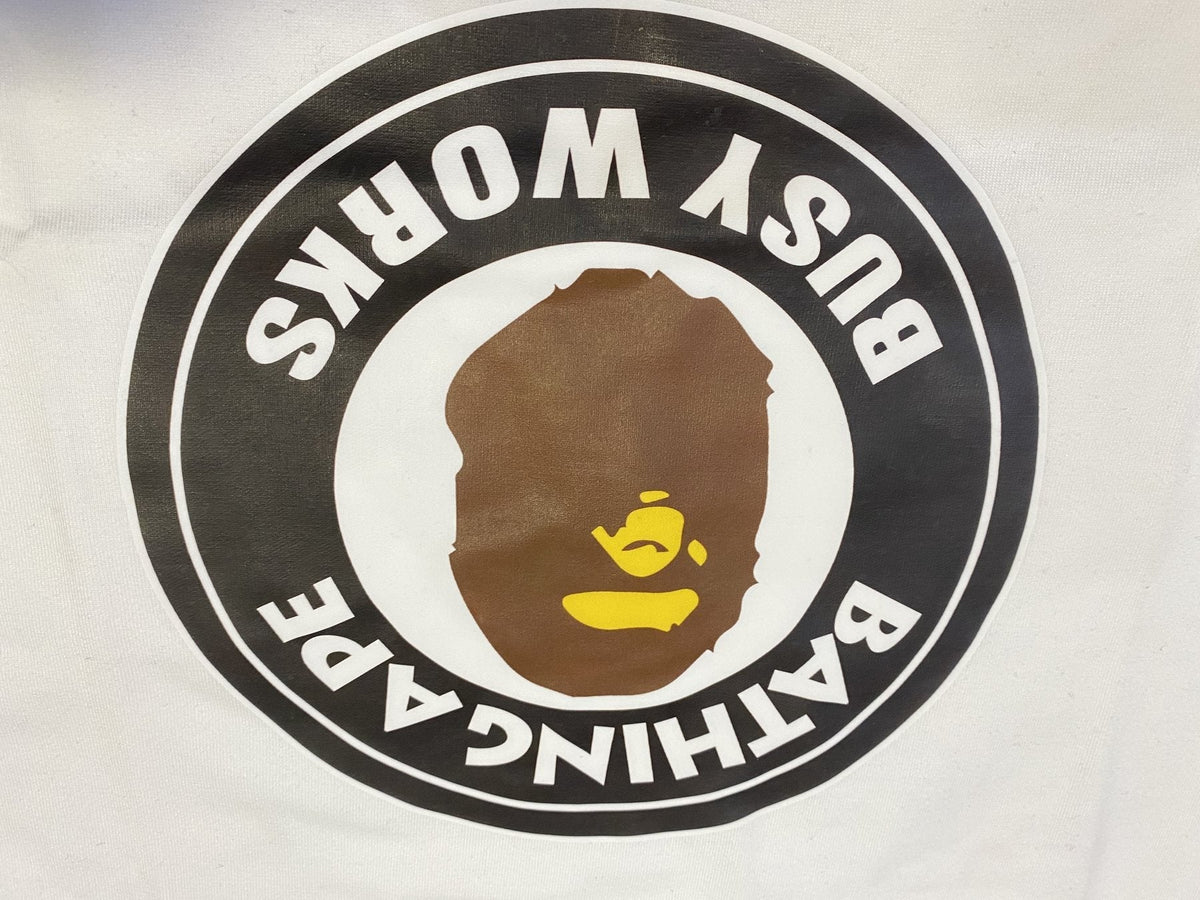 BAPE Busy Works Circle Graphic T-Shirt