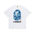 BAPE Blue Camo Ape Head Graphic T-Shirt