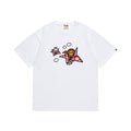 BAPE Airplane Cartoon Graphic T-Shirt