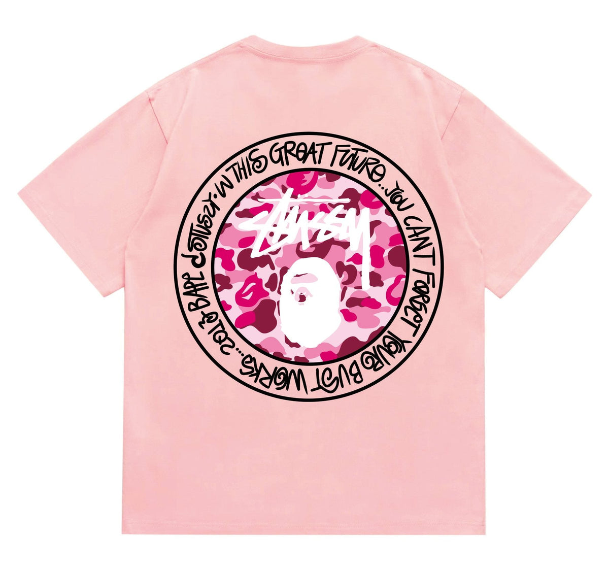 BAPE Circular Back Graphic T-Shirt