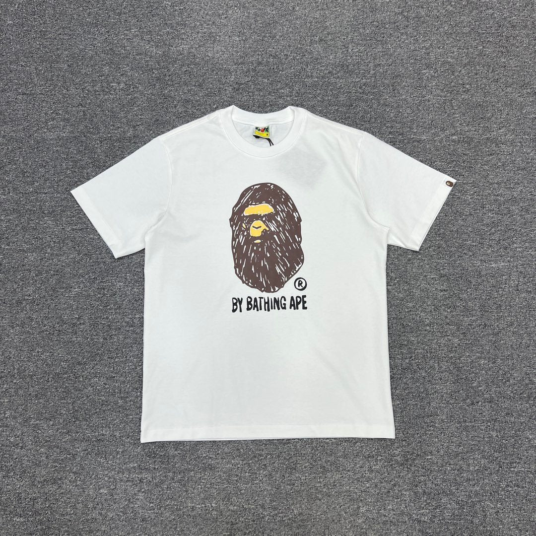 BAPE Ape Face Graphic Short-Sleeve T-Shirt