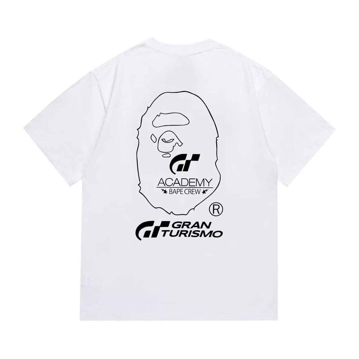 BAPE Academy Gran Turismo Back Graphic T-Shirt
