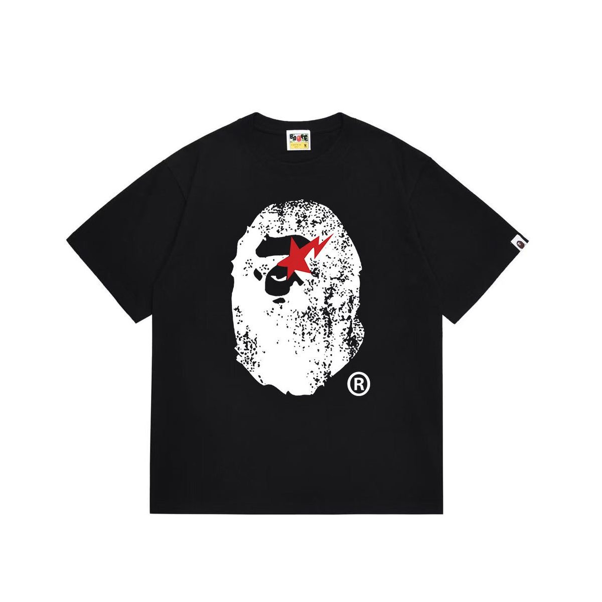 BAPE Ape Face Graphic Short-Sleeve T-Shirt