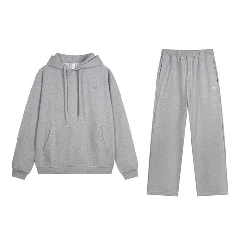 alo Logo Graphic Hoodie & Sweatpants Matching Set