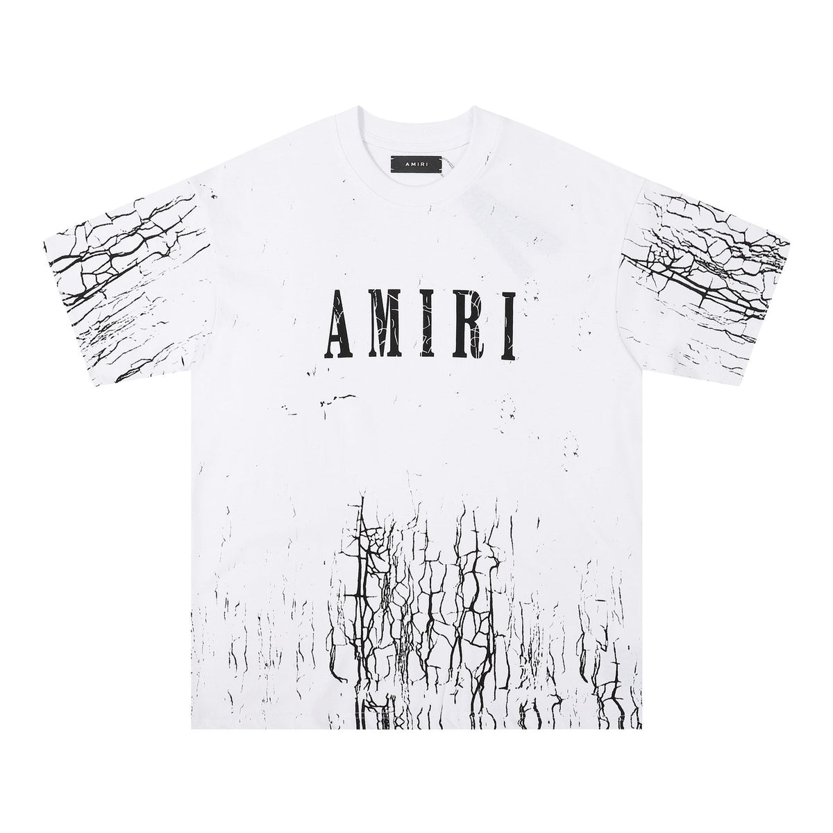 AMIRI Distressed Crackle Graphic T-Shirt