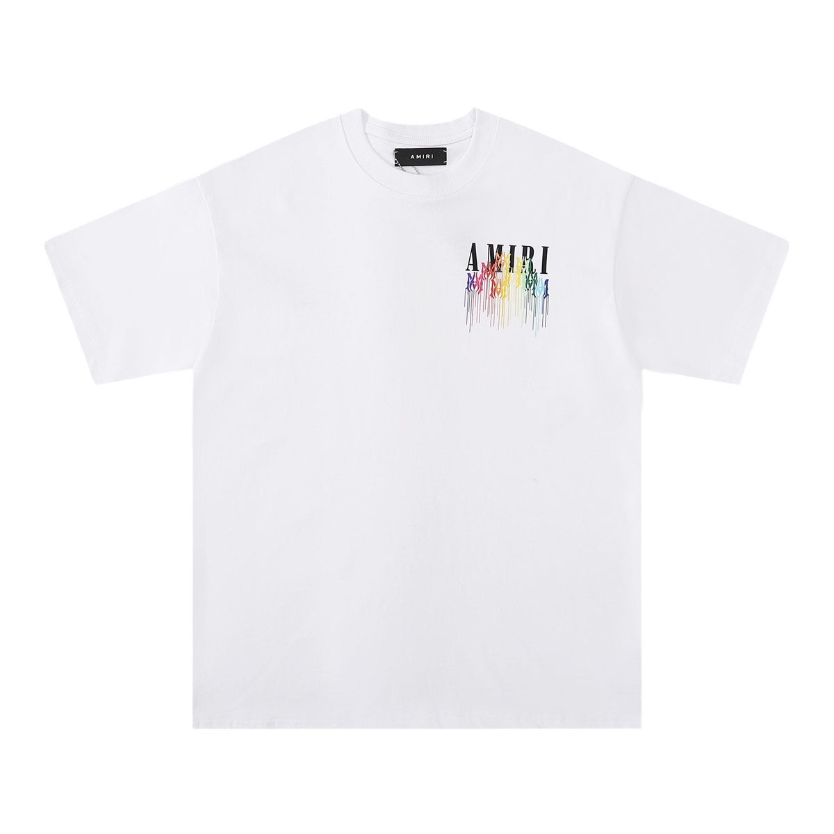 AMIRI Rainbow Drip Graphic T-Shirt