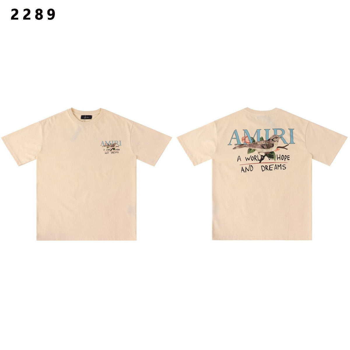 AMIRI Bird Graphic Short-Sleeve T-Shirt