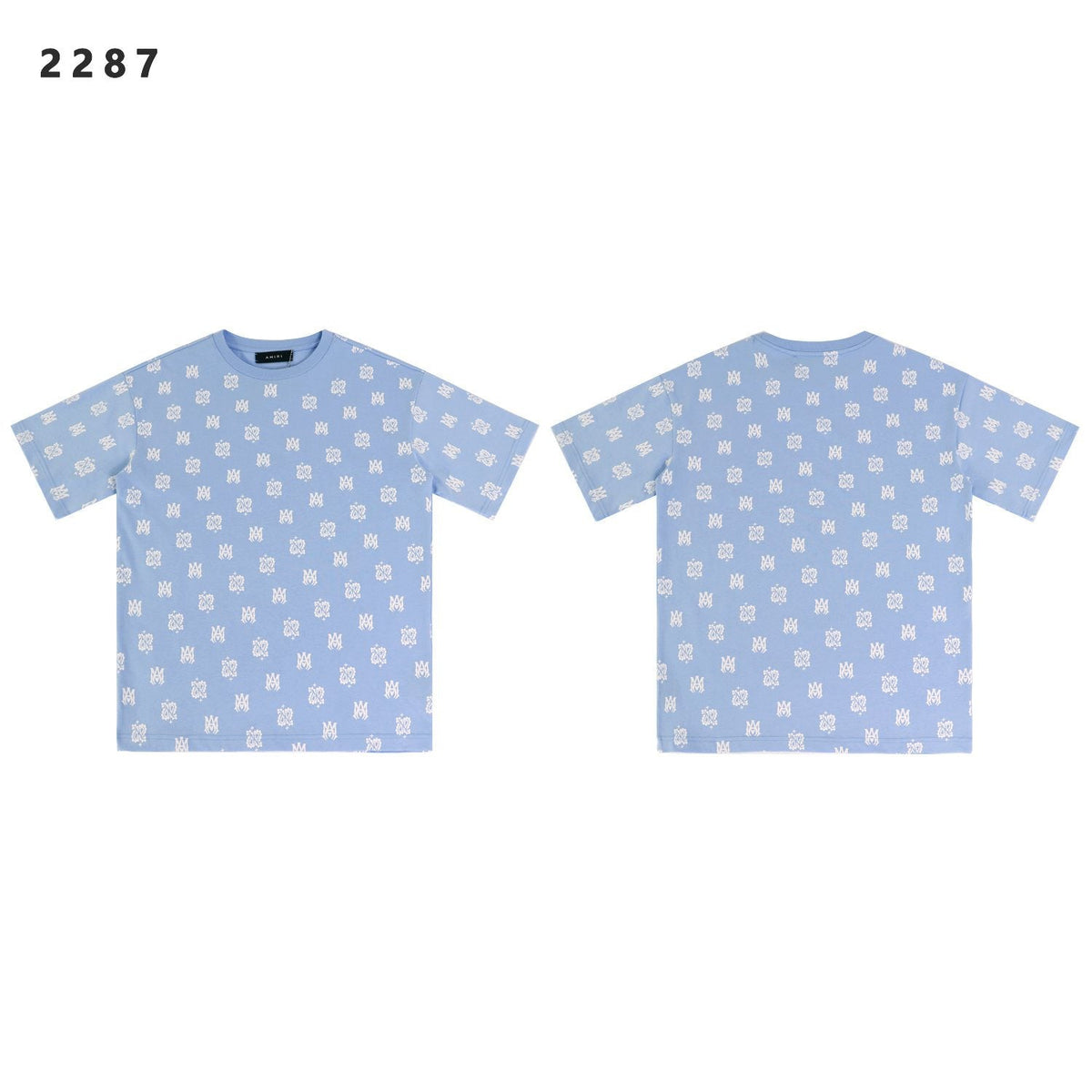 AMIRI Ornamental All-Over Graphic Short-Sleeve T-Shirt