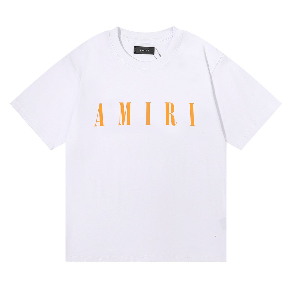 AMIRI Gold Wordmark T-Shirt