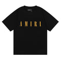 AMIRI Gold Wordmark T-Shirt