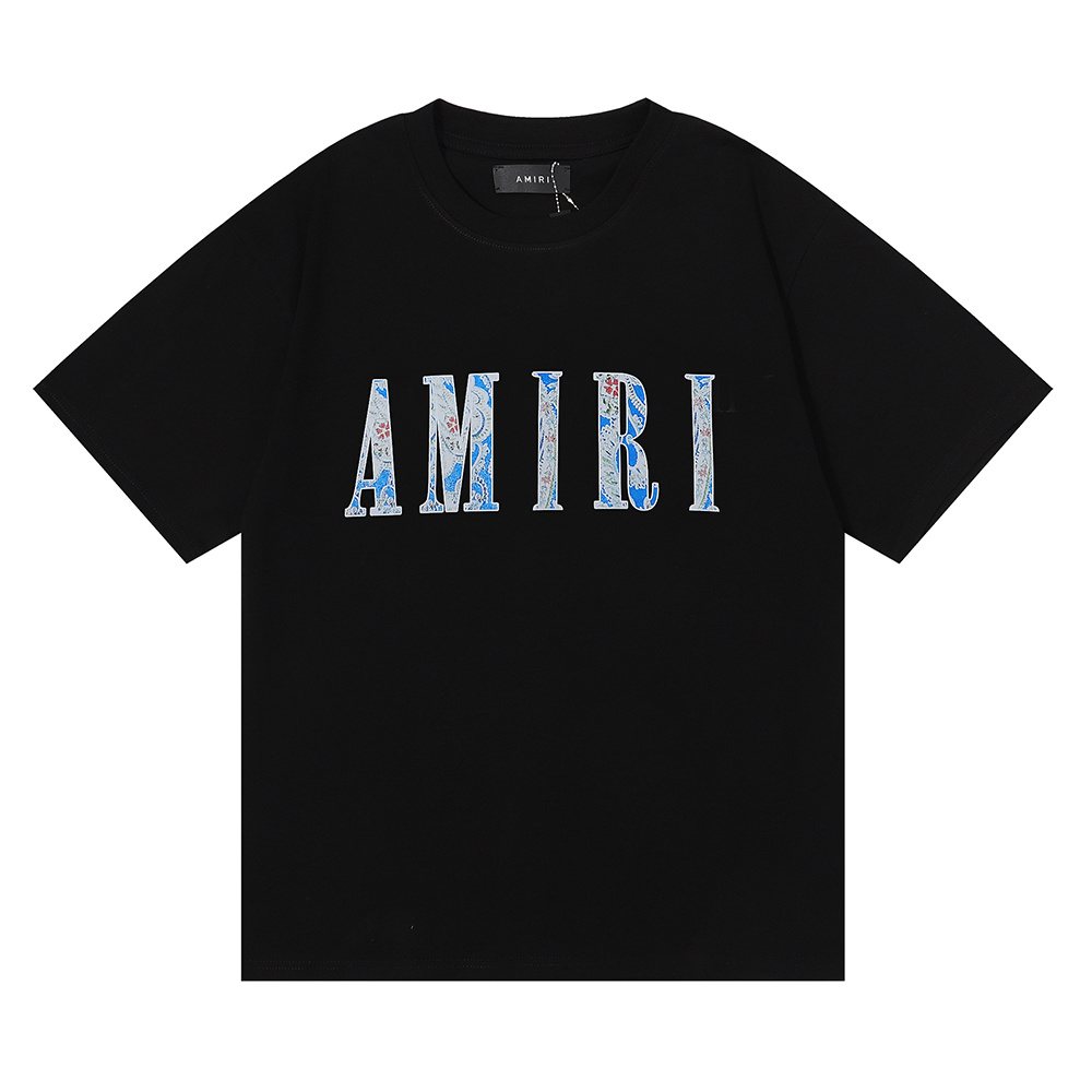 AMIRI Paisley Graphic Short-Sleeve T-Shirt