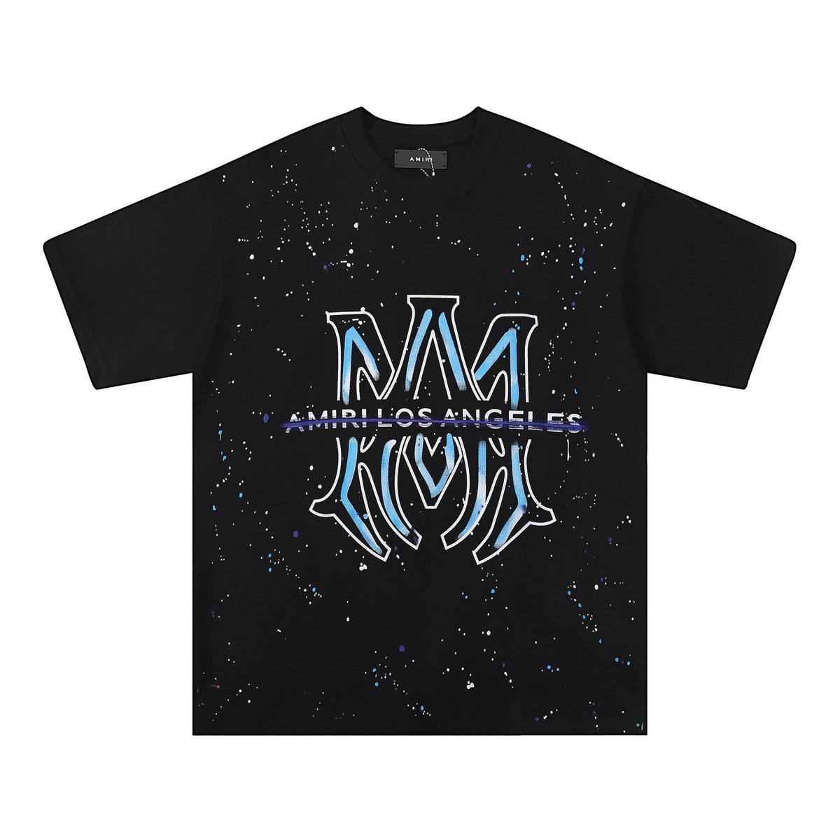 AMIRI Los Angeles Paint-Splatter Graphic T-Shirt