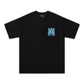 AMIRI Silver Letter Graphic Short-Sleeve T-Shirt