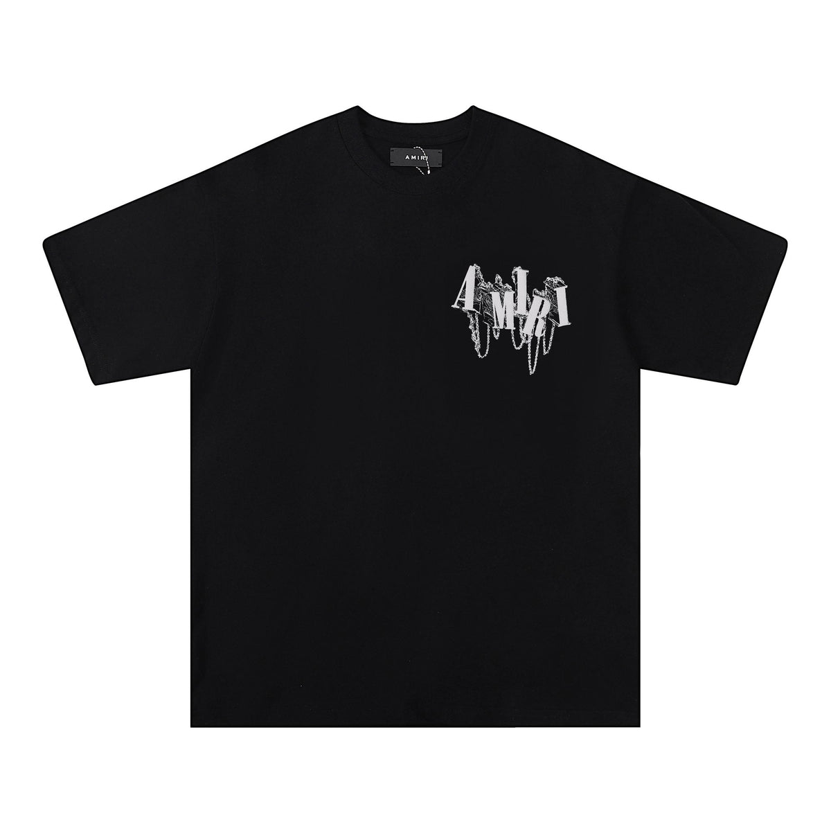 AMIRI Chain Letter Graphic T-Shirt