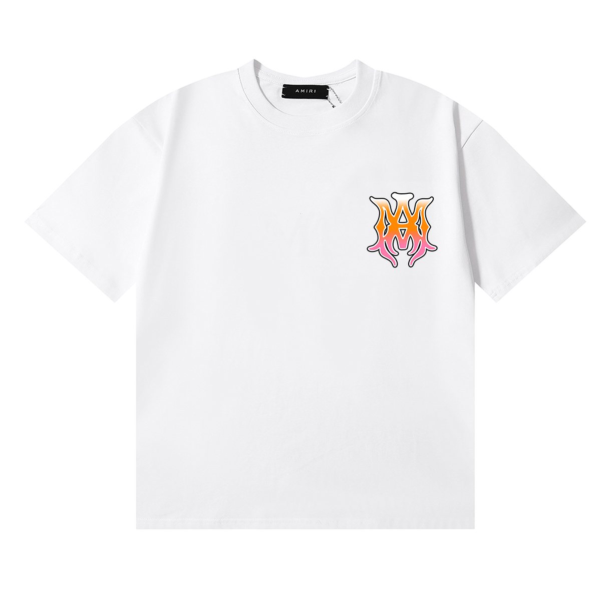 AMIRI Chest and Back Graphic Short-Sleeve T-Shirt