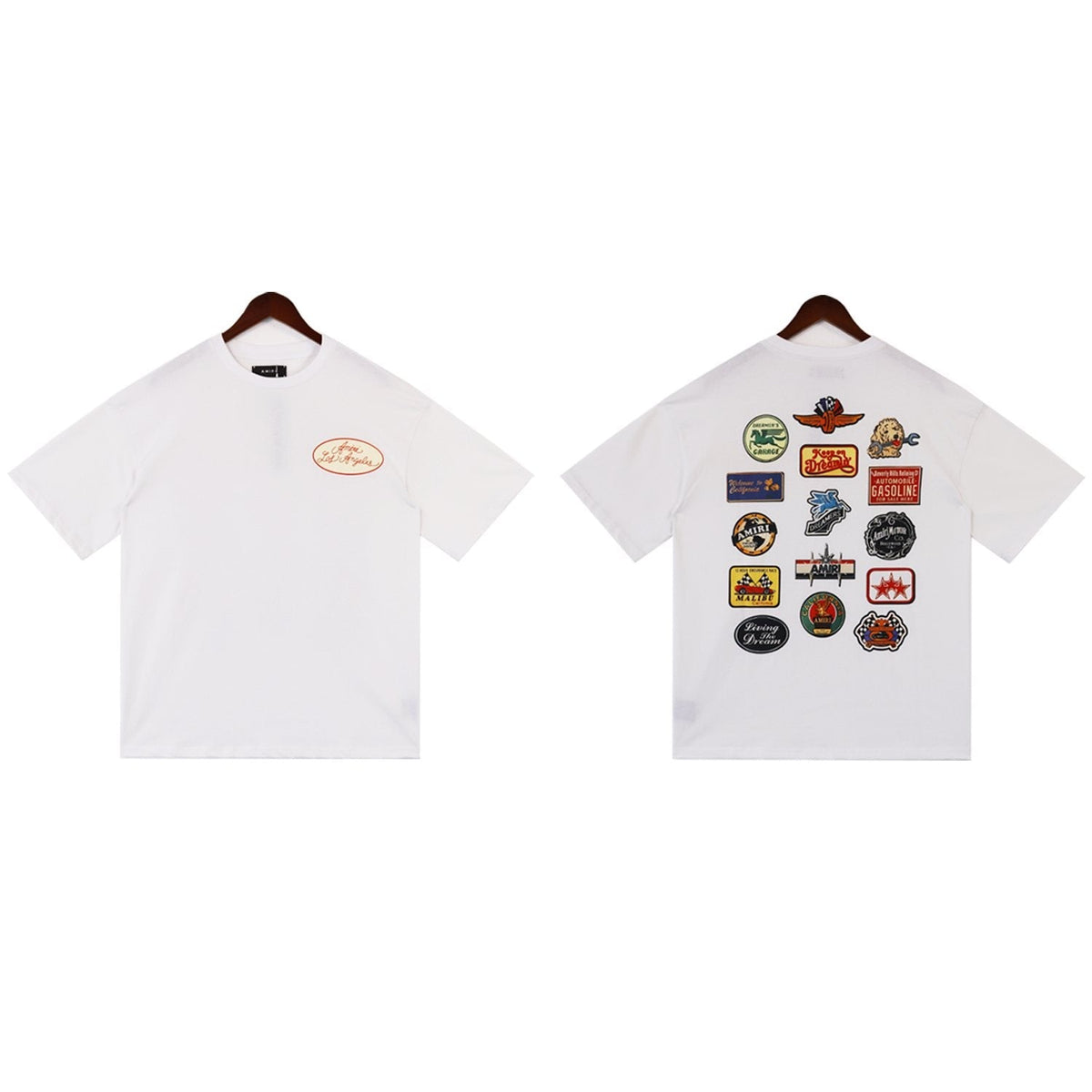 AMIRI Multi-Patch Back Graphic T-Shirt