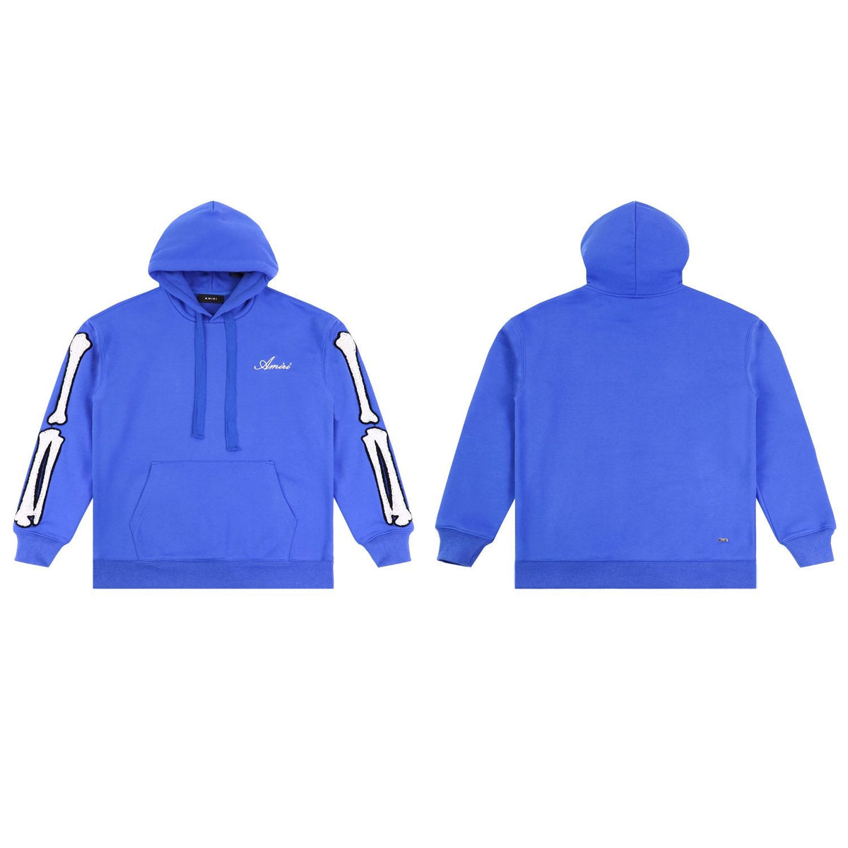 AMIRI Collegiate Bone Sleeve Graphic Hoodie