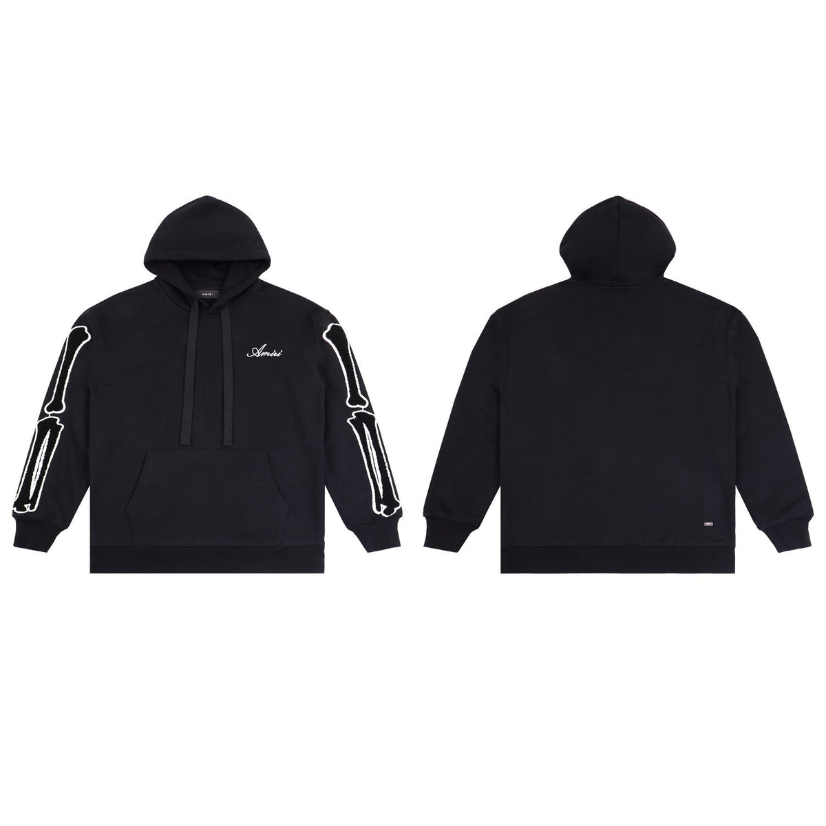 AMIRI Collegiate Bone Sleeve Graphic Hoodie