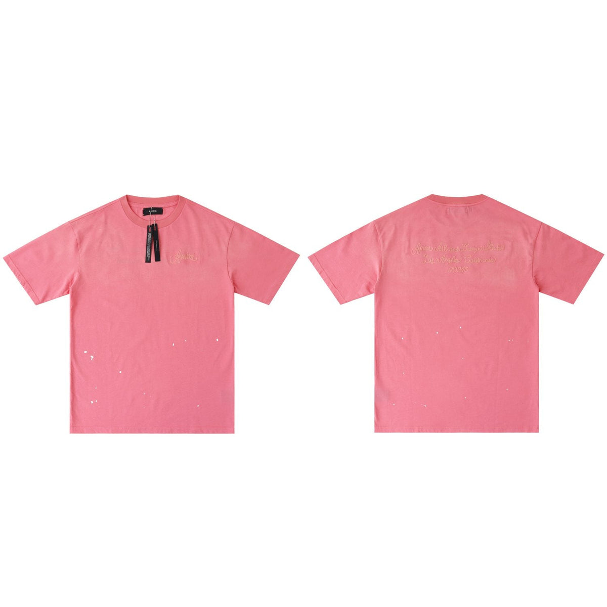 AMIRI Design Studio Paint-Splatter T-Shirt