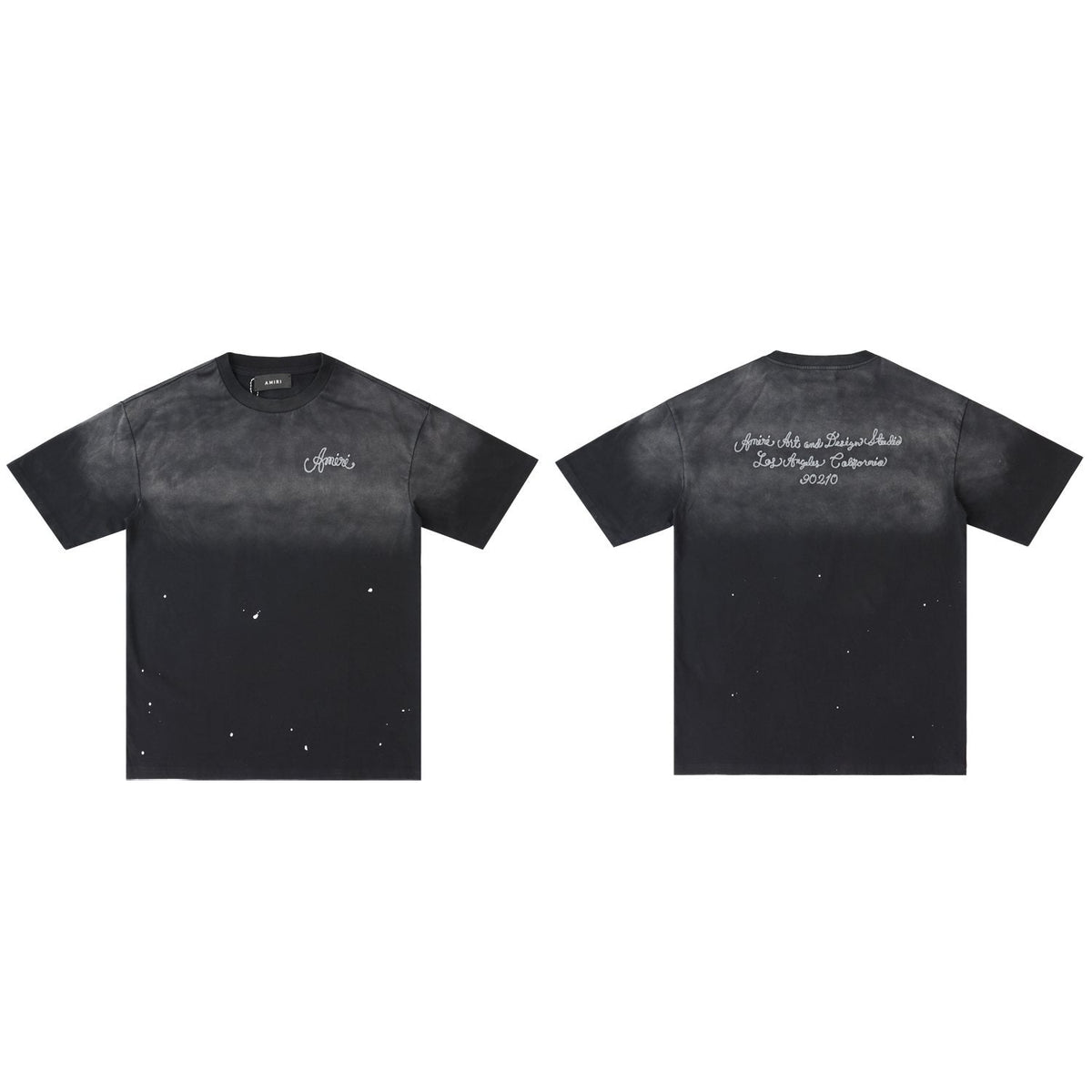 AMIRI Design Studio Paint-Splatter T-Shirt
