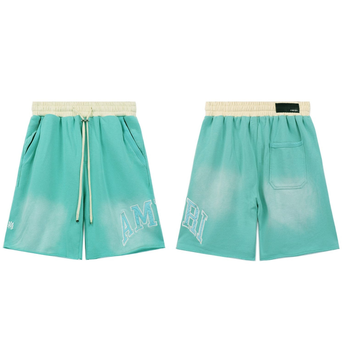AMIRI Vintage Collegiate Graphic Shorts
