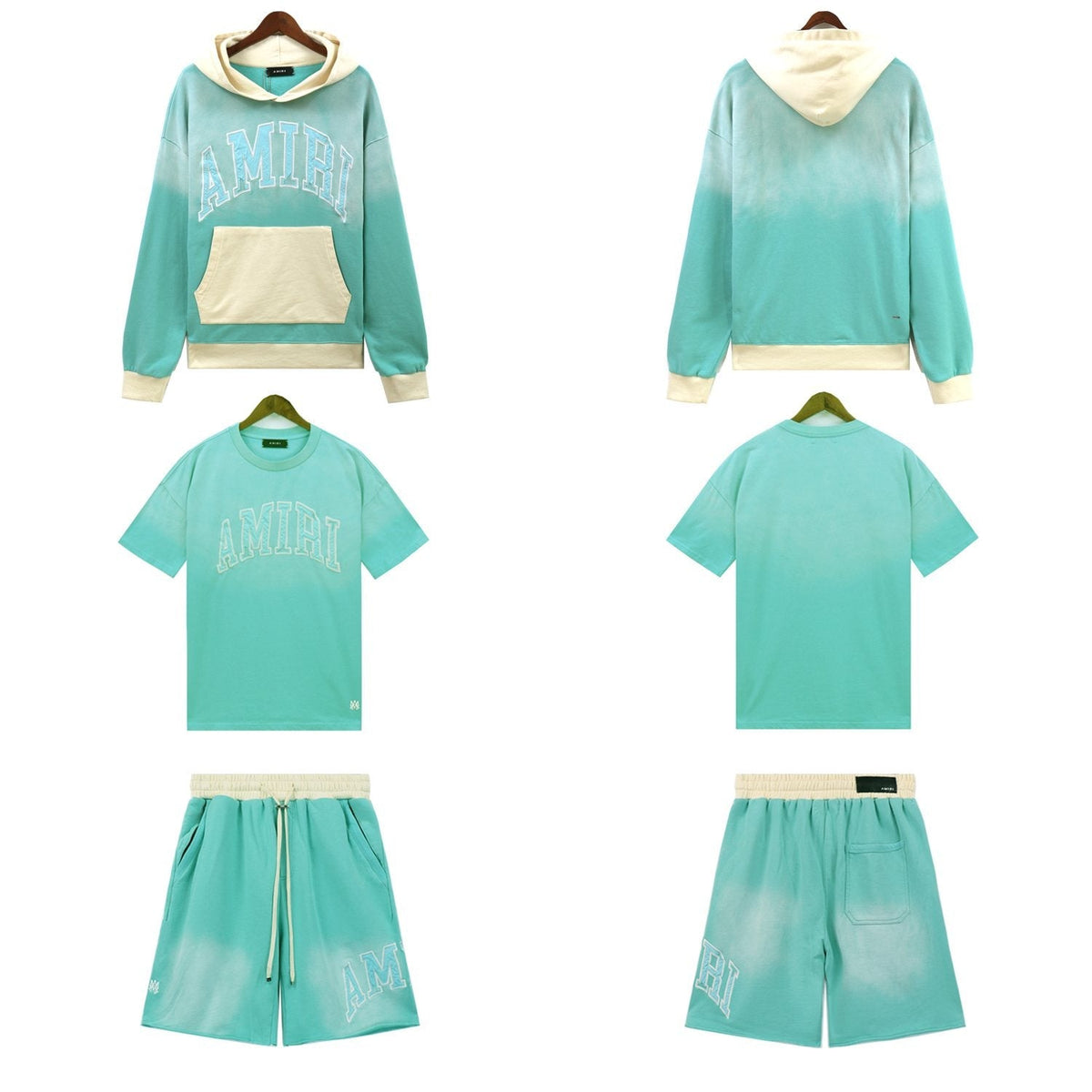 AMIRI Collegiate Wordmark Three-Piece Matching Set