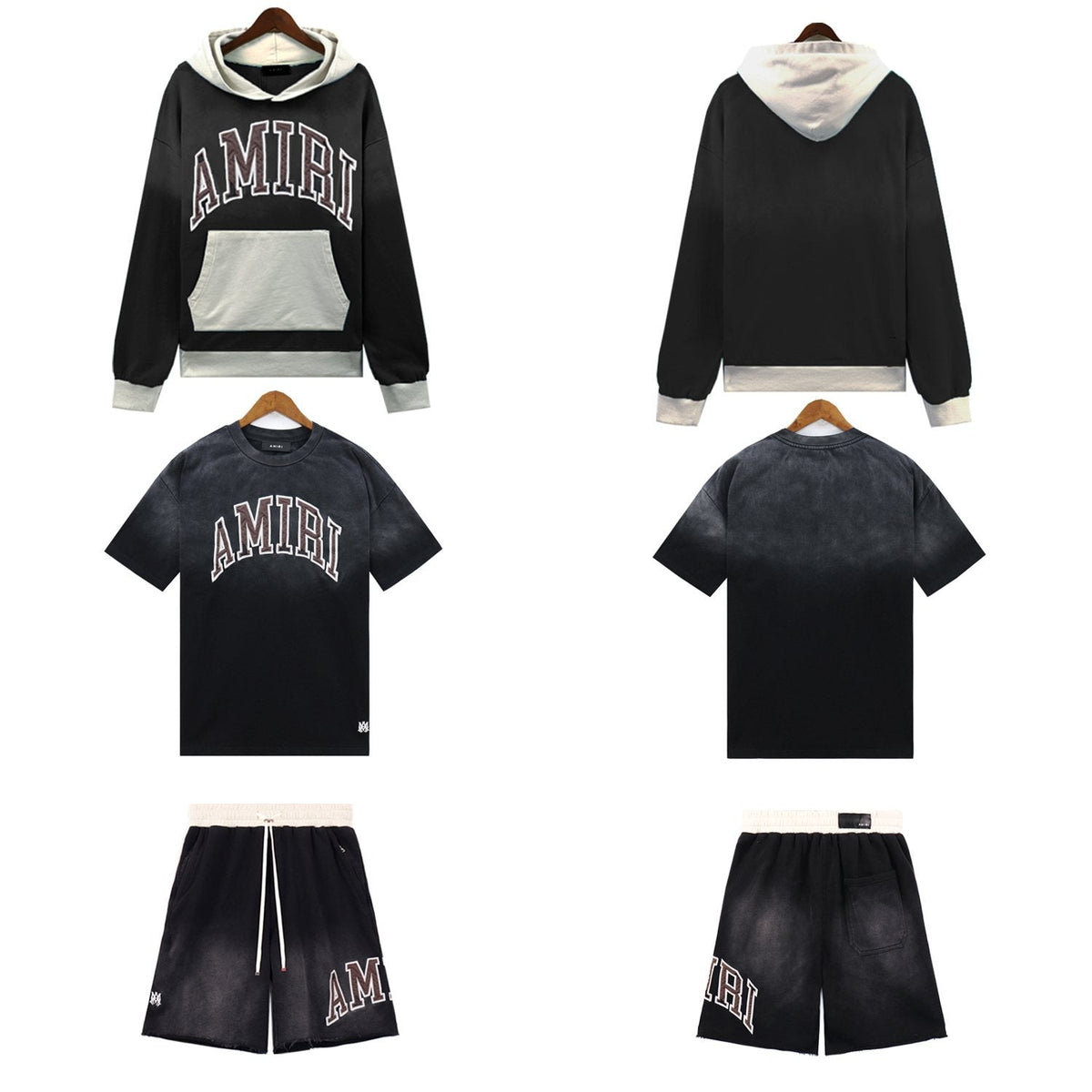 AMIRI Collegiate Wordmark Three-Piece Matching Set
