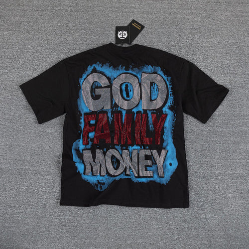 Alfonseca God Family Money Graphic T-Shirt