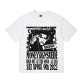 ASAALL Black Front Graphic Short-Sleeve T-Shirt