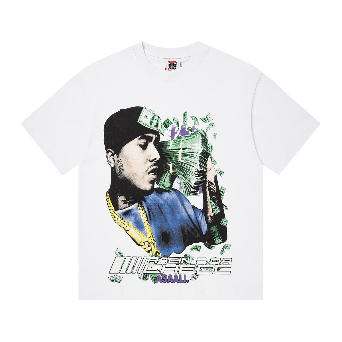 ASAALL Portrait Cash Short-Sleeve T-Shirt