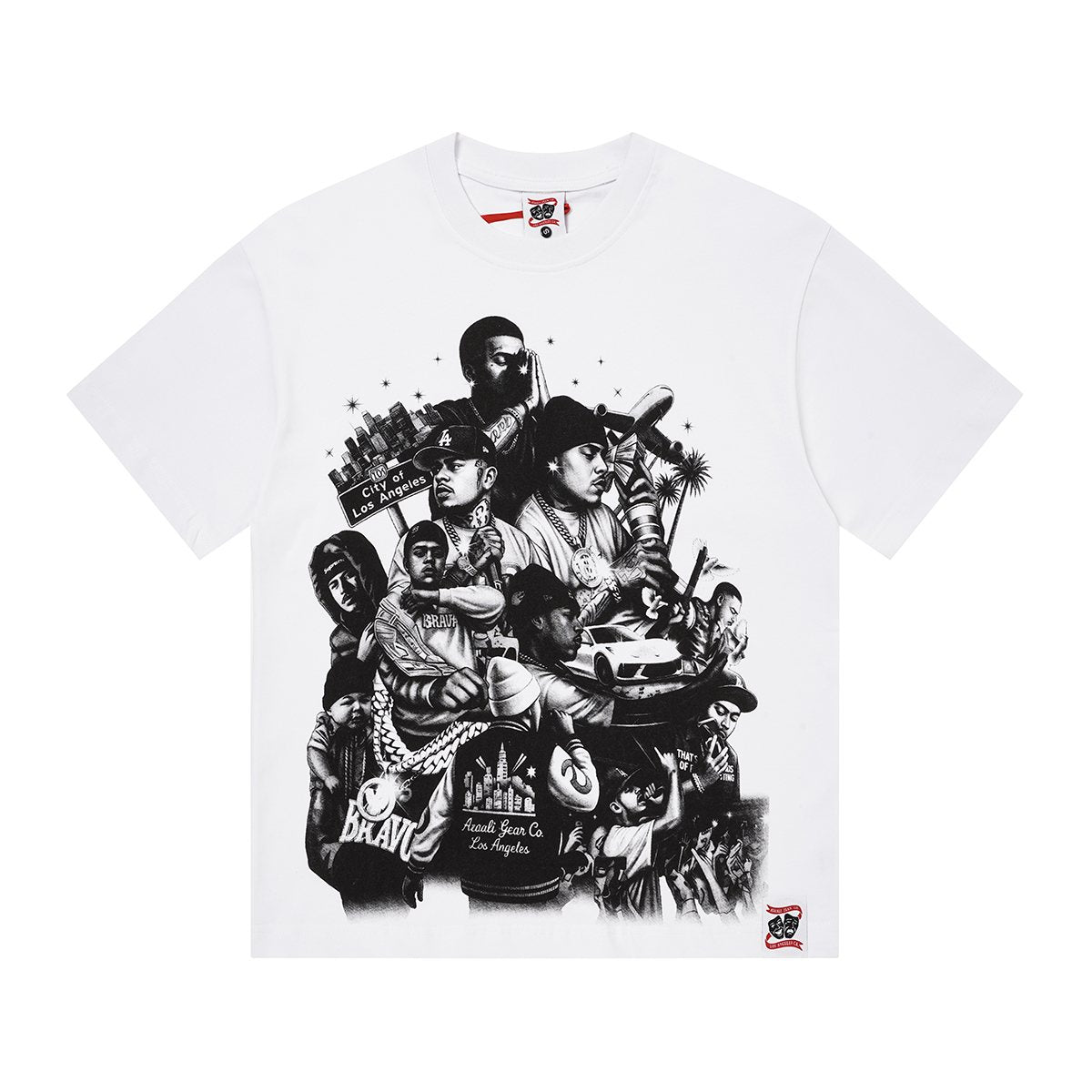 ASAALL Los Angeles Graphic T-Shirt