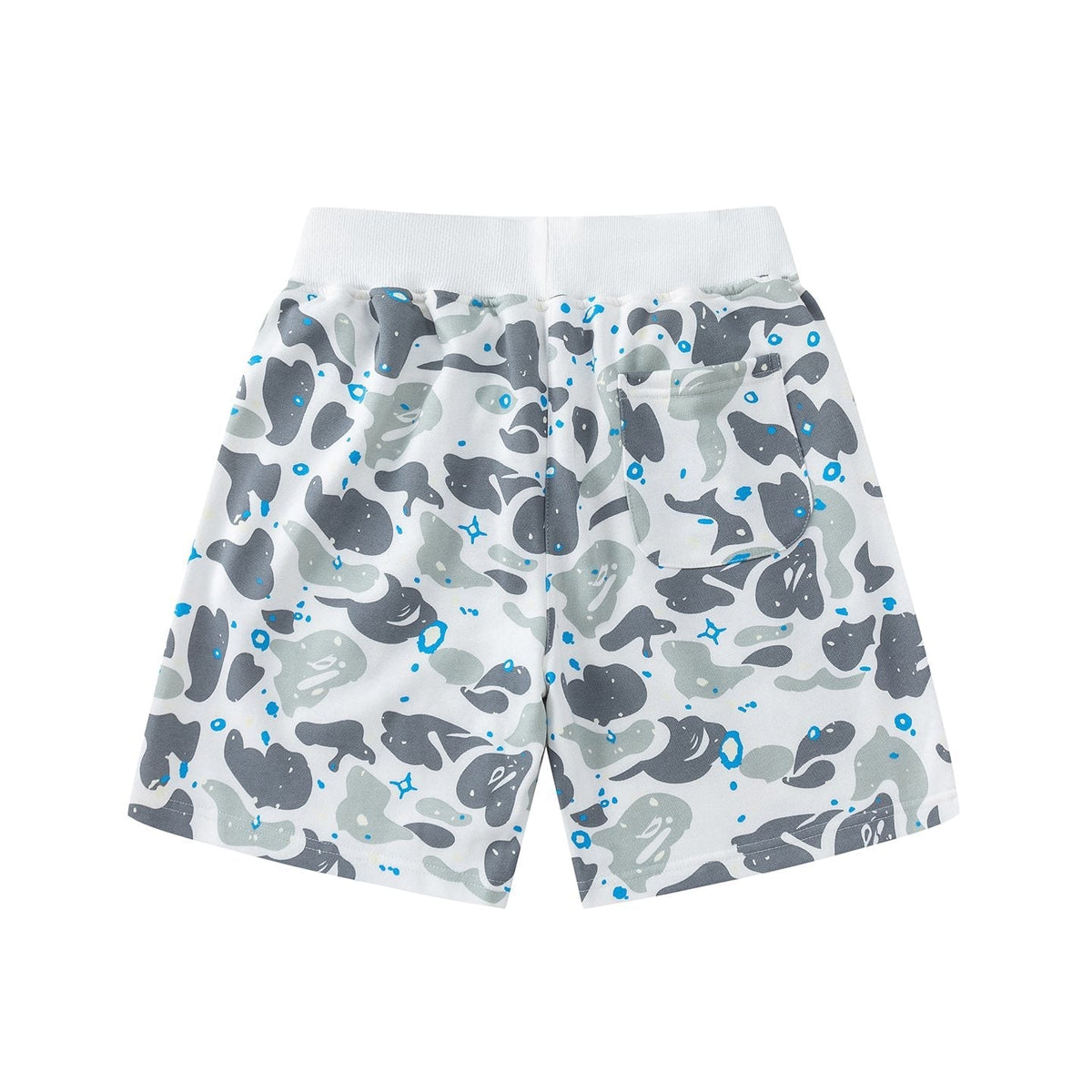 BAPE Camo Shark Graphic Shorts