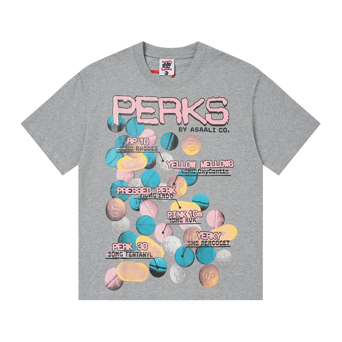 ASAALL Pill Graphic Short-Sleeve T-Shirt
