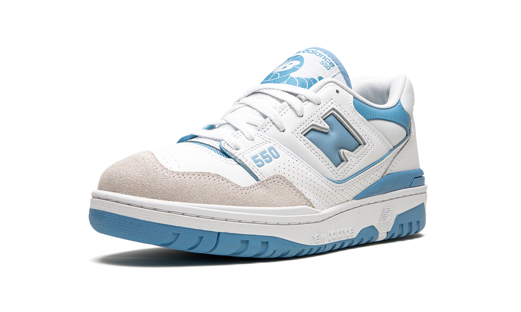 550 "White / Baby Blue" BB550LSB