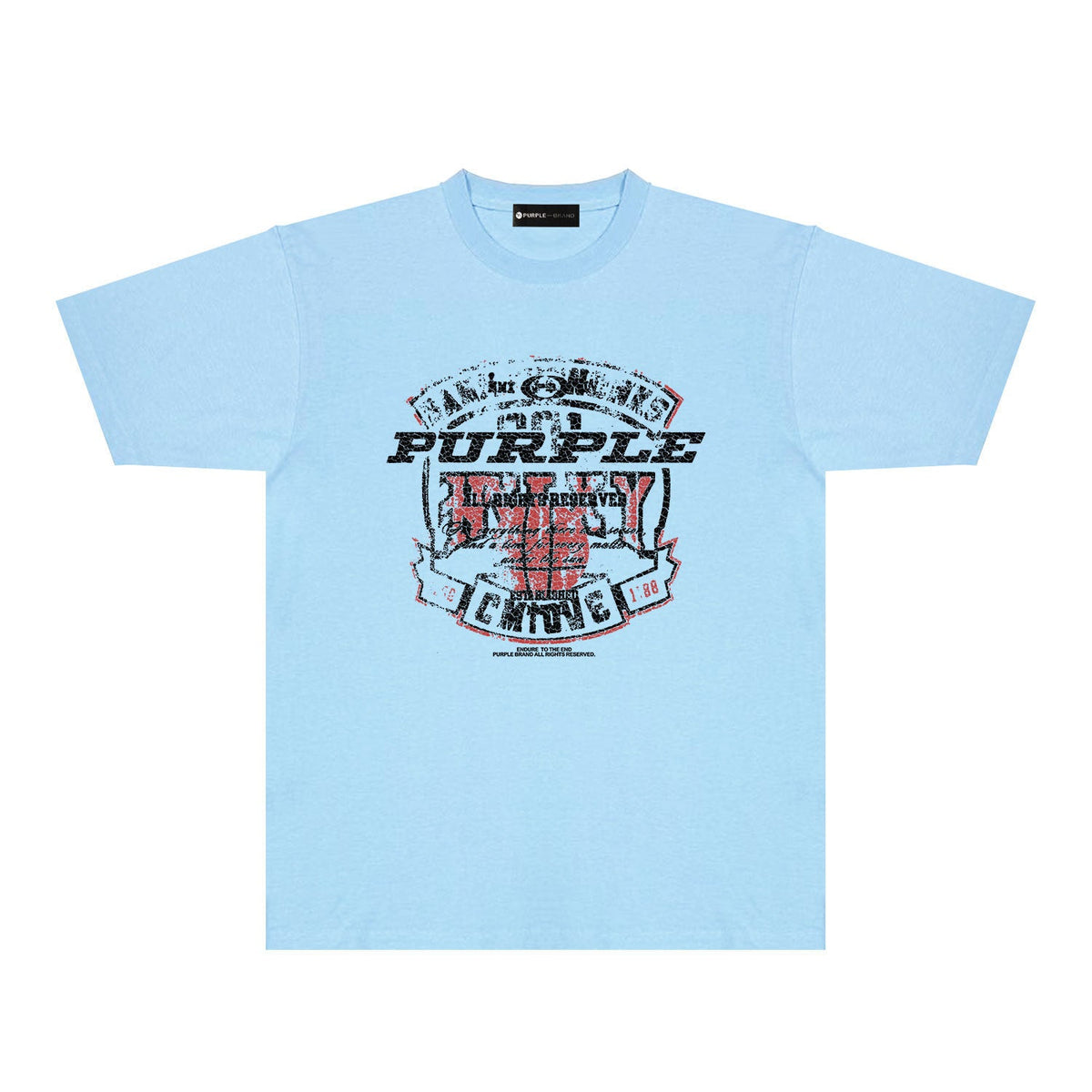 Street style Purple Brand T-shirt