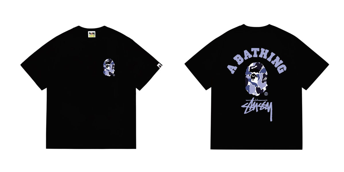 BAPE Ape-Head Back Graphic T-Shirt