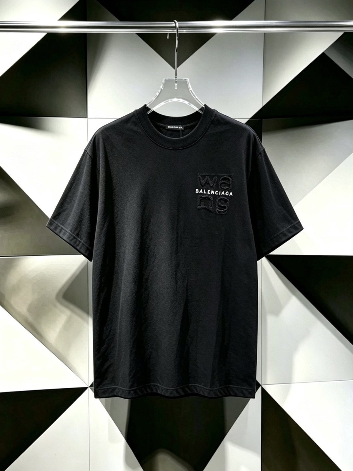 Balenciaga Multi-Logo Back Graphic T-Shirt