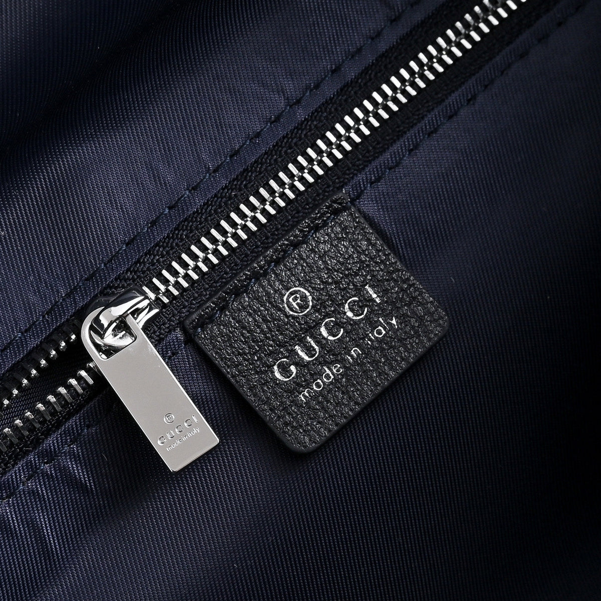 GUCCI GG Melrose Blue Denim Boston Bag-875228