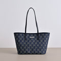 GUCCI Generation Gucci GG Denim Small Tote Bag-875236