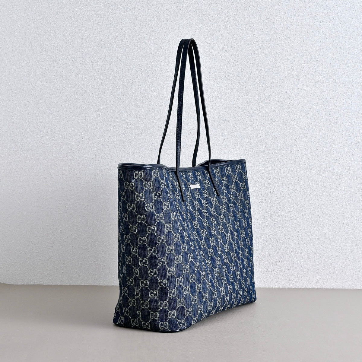 GUCCI Generation Gucci GG Denim Tote Bag Large-874745
