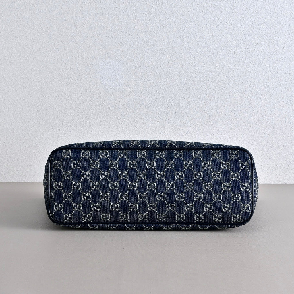 GUCCI Generation Gucci GG Denim Tote Bag Large-874745
