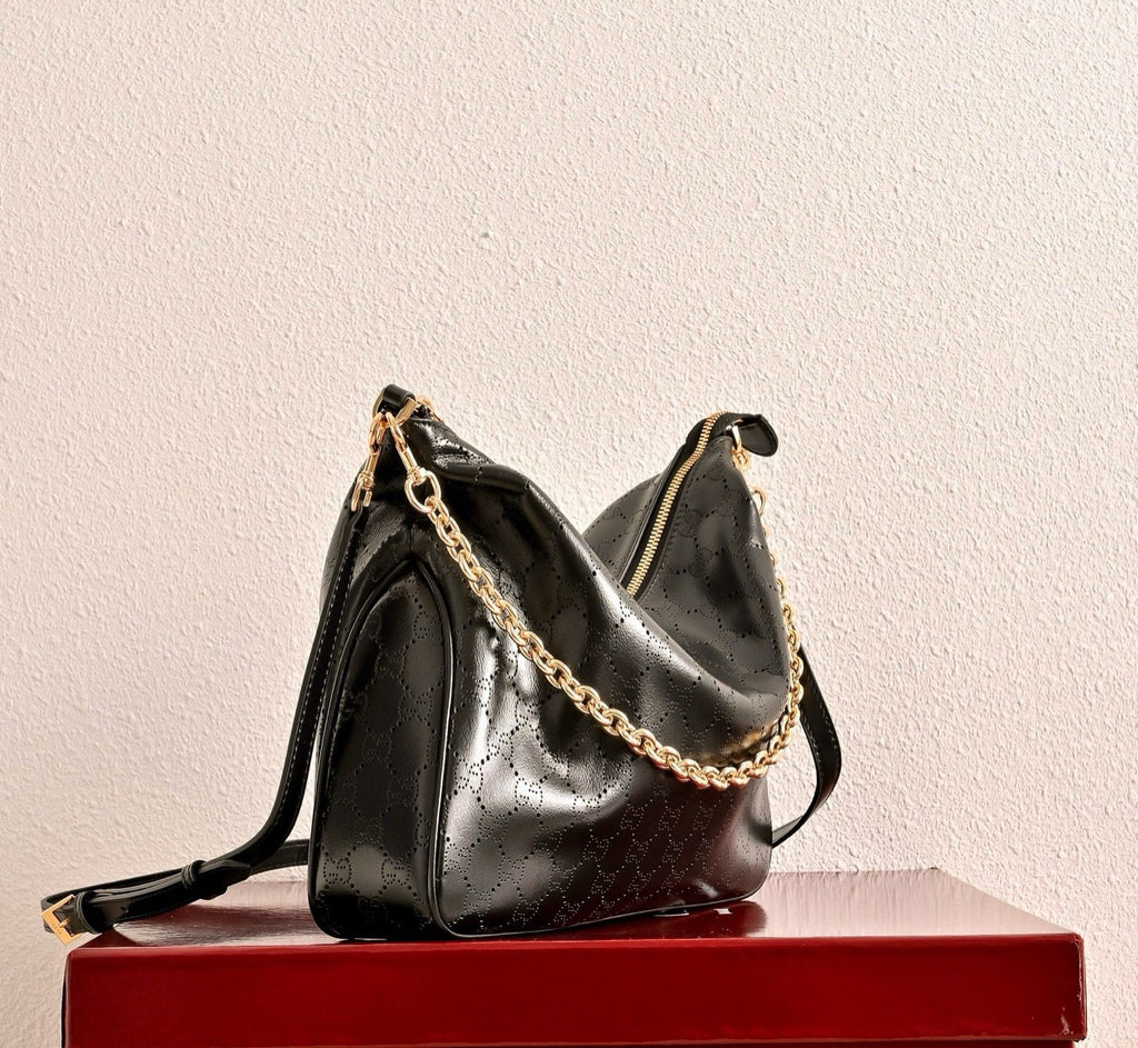 GUCCI Lady Lunetta Chain Medium Shoulder Bag-A006OA